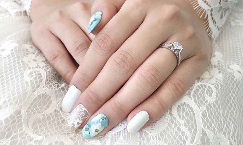 wedding nail designs